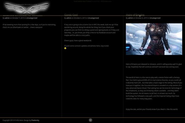 Hydra theme site design template sample