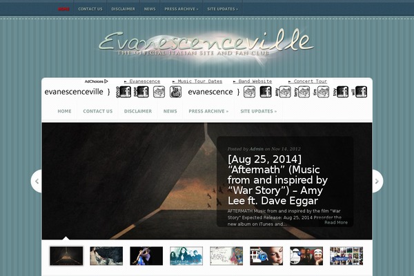 Aggregate theme site design template sample