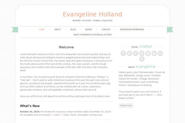 Blog Way theme site design template sample