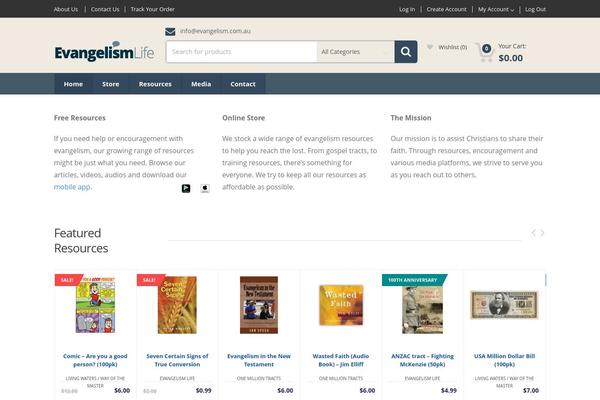 Site using Woo-donations plugin