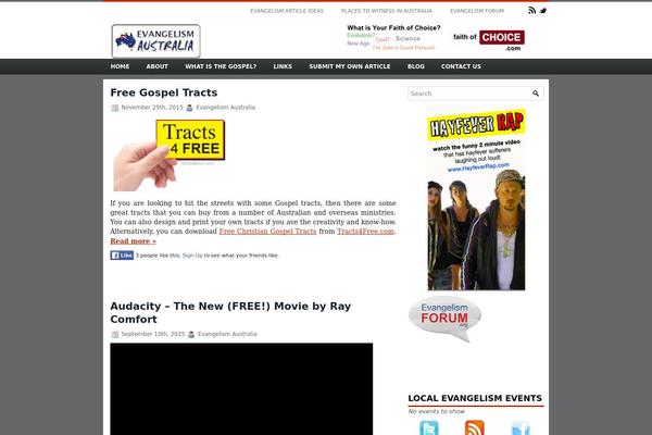Inner theme site design template sample