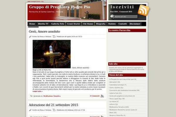 ModXBlog theme site design template sample