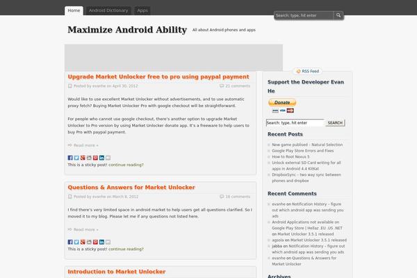 zBench theme site design template sample