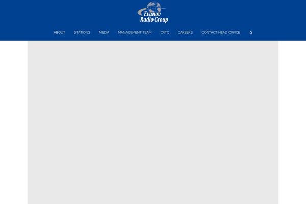 evanovradio.com site used Constructo
