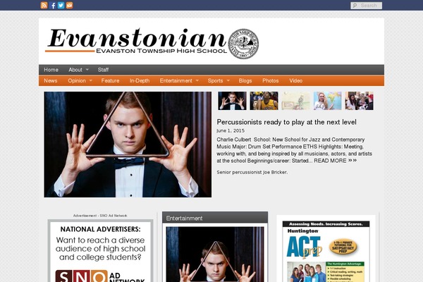 evanstonian.net site used Sno Flex