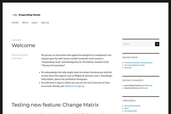 Twentysixteen-child theme site design template sample