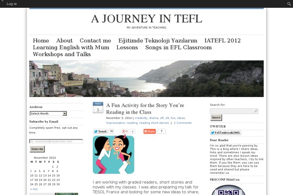 Site using Edublogs-icons plugin