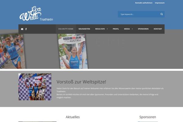 Charity Hub v1.02 theme site design template sample