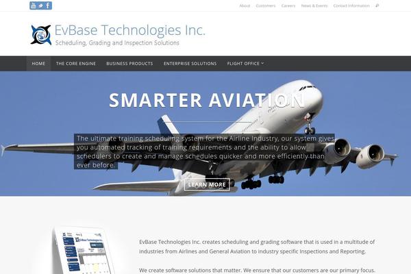 Nirvana theme site design template sample