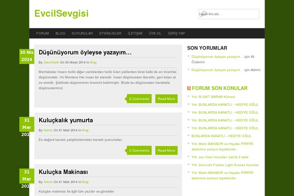 GreenChili theme site design template sample