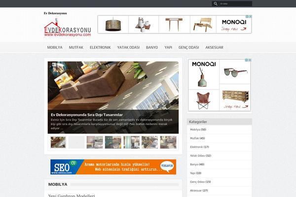 GoodNews theme site design template sample