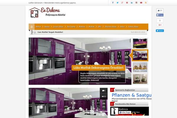 evdekorasyonu.tv site used Safirwebportal