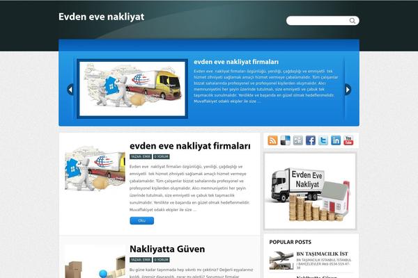 Calypso theme site design template sample