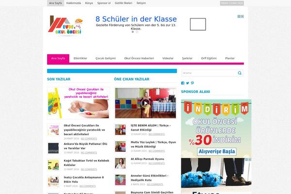 Deadline theme site design template sample