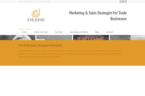 Tribe Theme theme site design template sample