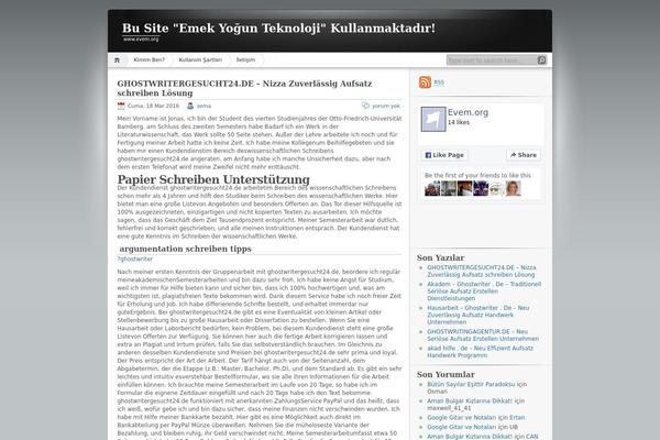 iNove theme site design template sample