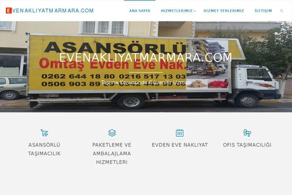 Fluida theme site design template sample