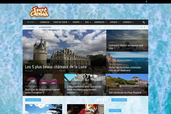 NewsMag theme site design template sample