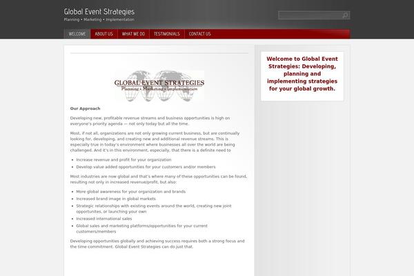 event-strategy.com site used Red Modern