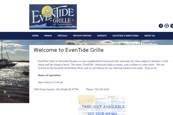 eventidegrille.com site used Restaurateur