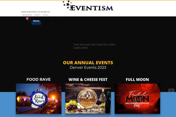 eventism.com site used Kallyas
