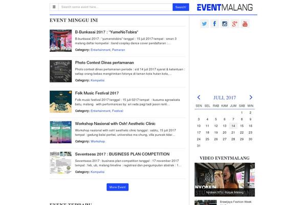 Site using Dp-event-plugin plugin