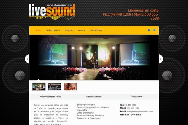 Aggregate theme site design template sample