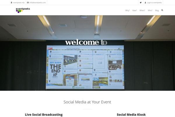 Highend theme site design template sample