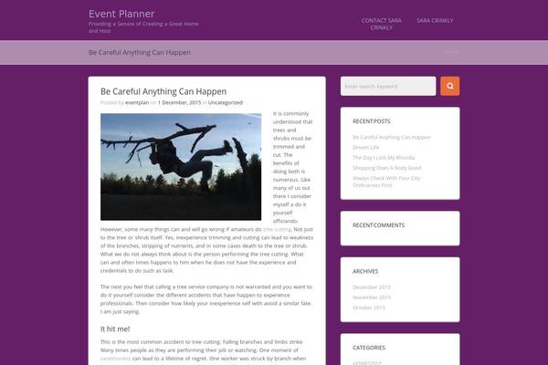 Travel Planet theme site design template sample