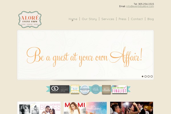 Watercolor theme site design template sample