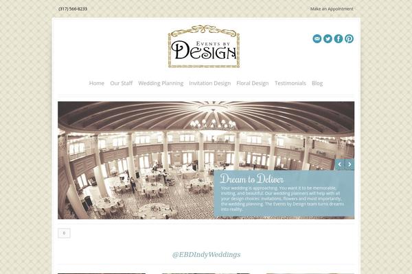 Simplicity theme site design template sample