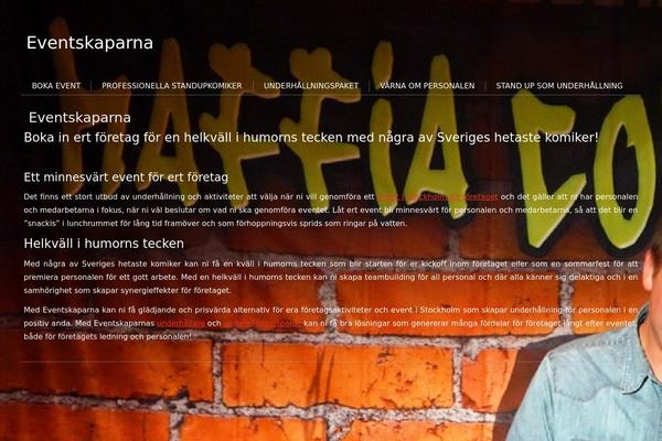 Insider theme site design template sample