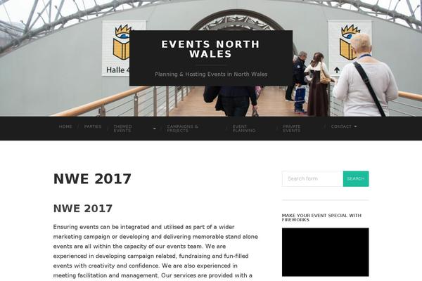 Hemingway theme site design template sample