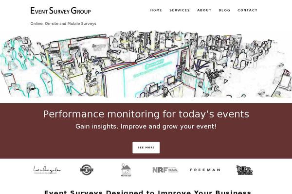 Bridge Child theme site design template sample