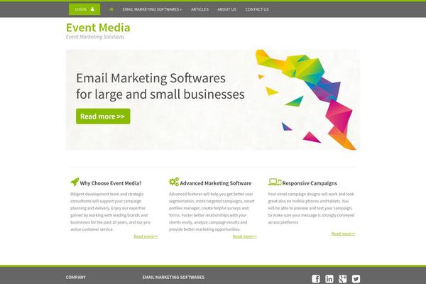 Academica Pro theme site design template sample