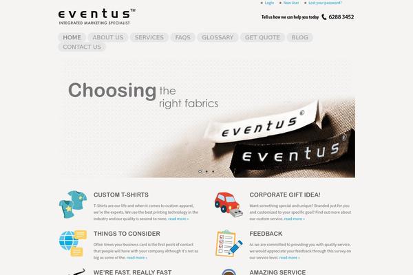 eventusapparel.com site used Apparel