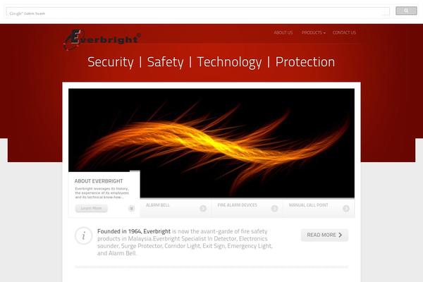 Touchsense theme site design template sample