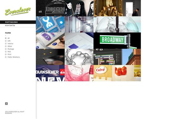 Elastico theme site design template sample