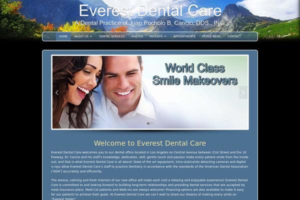 everestdentalcare.com site used Sweetness