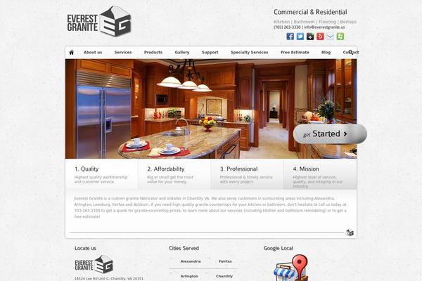 Next theme site design template sample