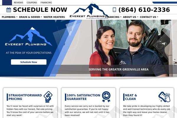 Site using Testimonials-showcase plugin