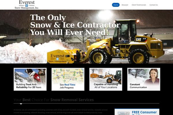 everestsnow.com site used Esm