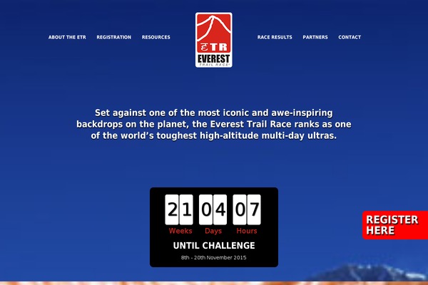 everesttrailrace.co.uk site used Ev