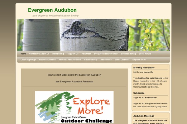 Site using Eea-events-social-sharing plugin