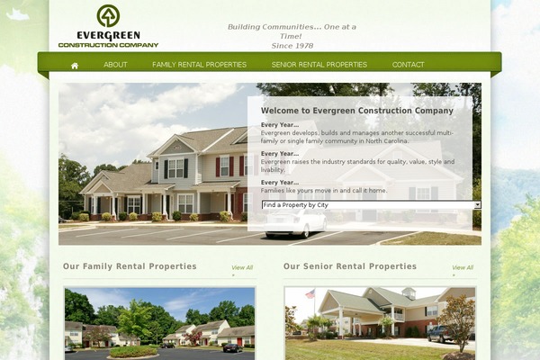 evergreenconstructionco.com site used Evergreen