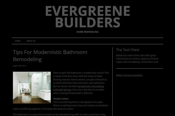 EPIC theme site design template sample