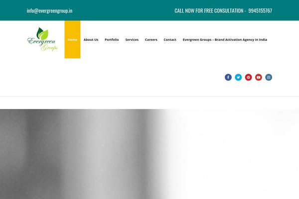 Capital theme site design template sample
