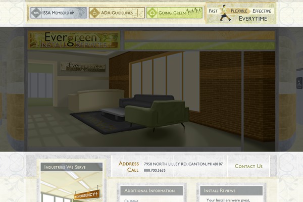 evergreenis.net site used Evergreentheme