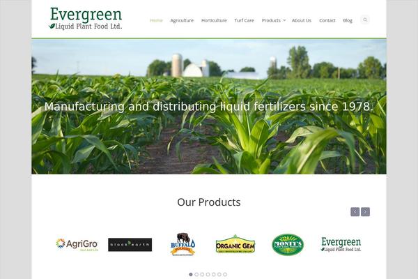 evergreenliquidplantfood.com site used Flawless