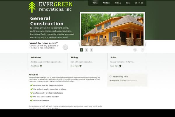 evergreenrenovation.com site used Bluelight